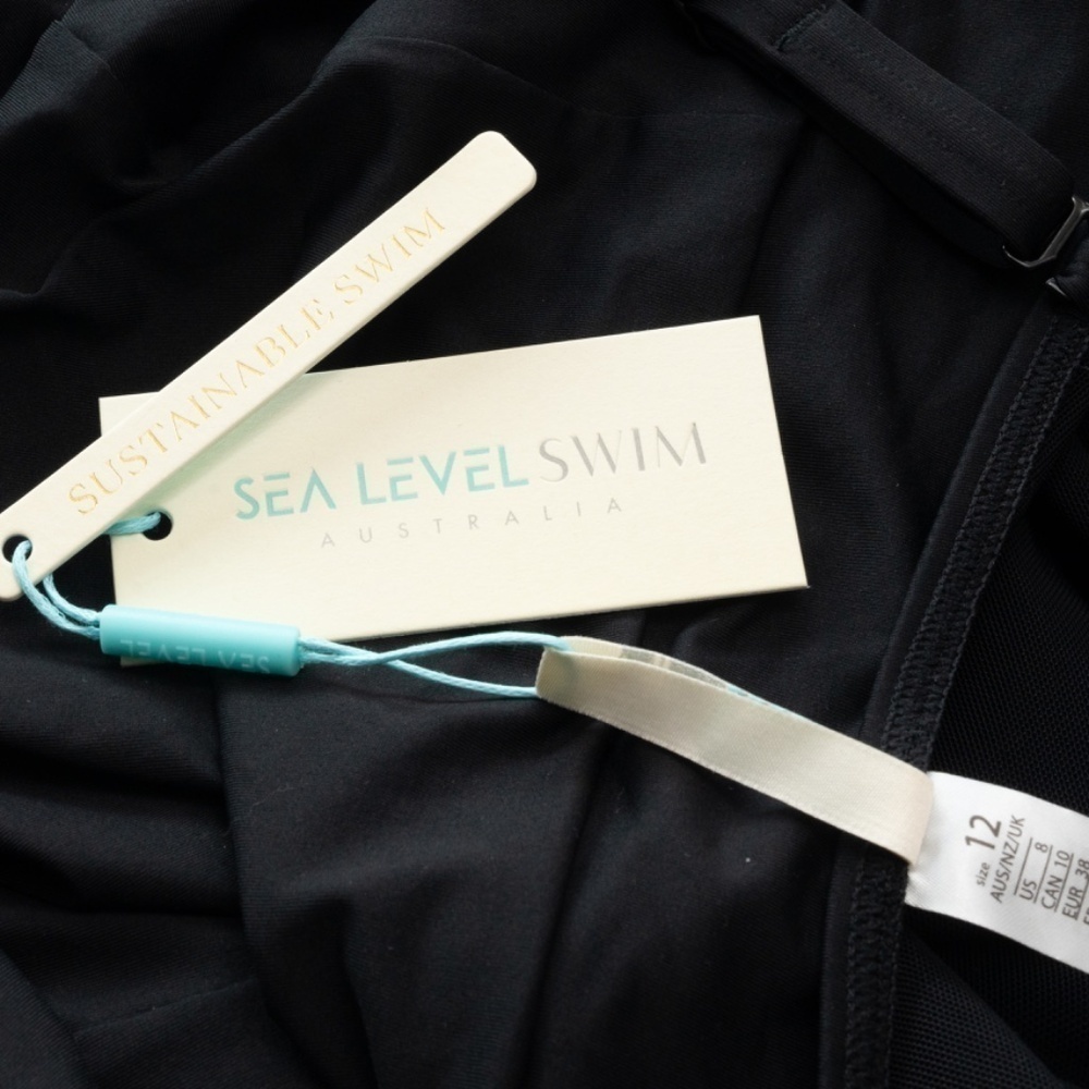 Sea Level Swim. Essentials Square Neck Tummy Control Swim Dress.‎ - Picture 8 of 12